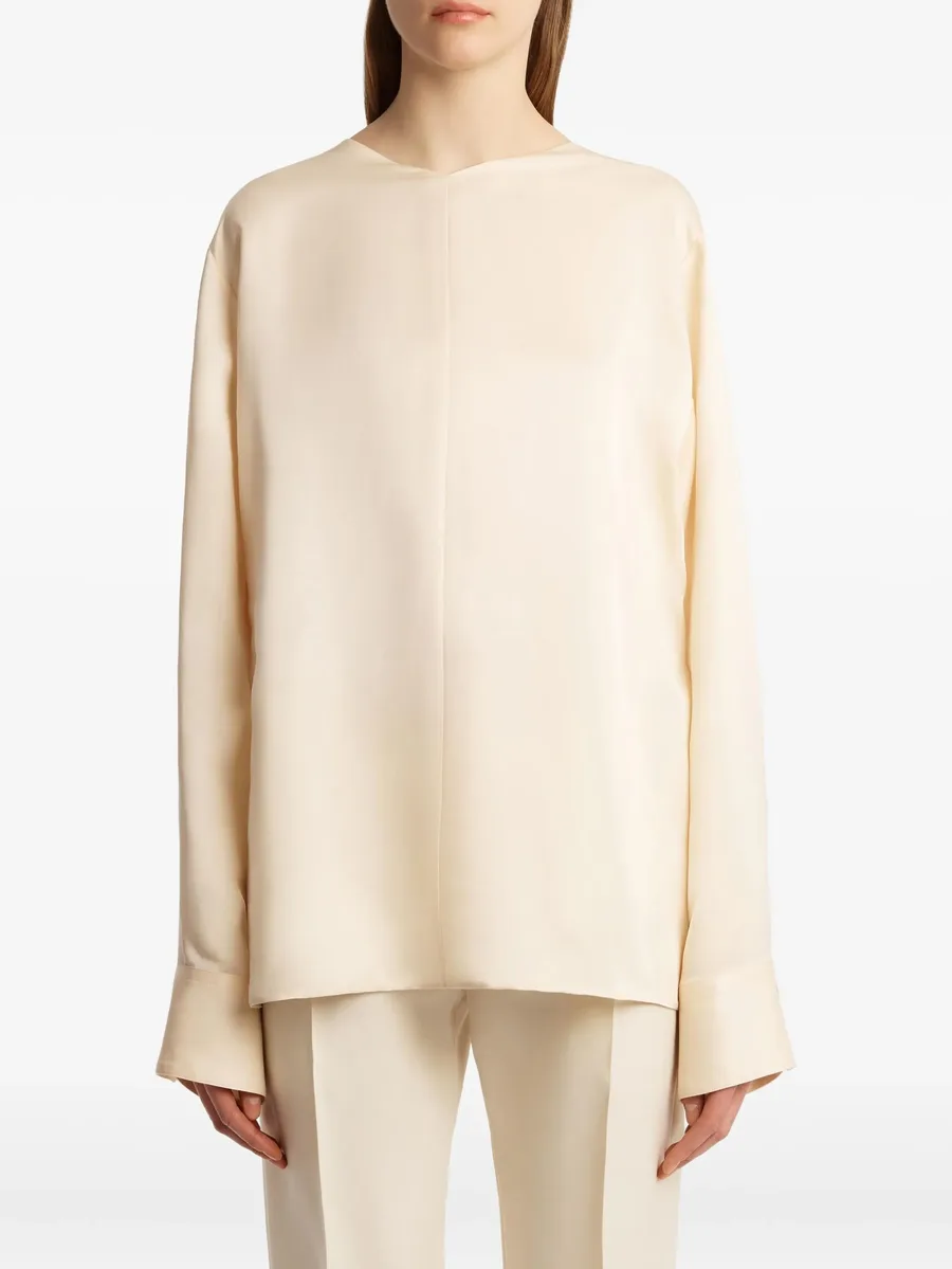 Durion tie-back blouse 5