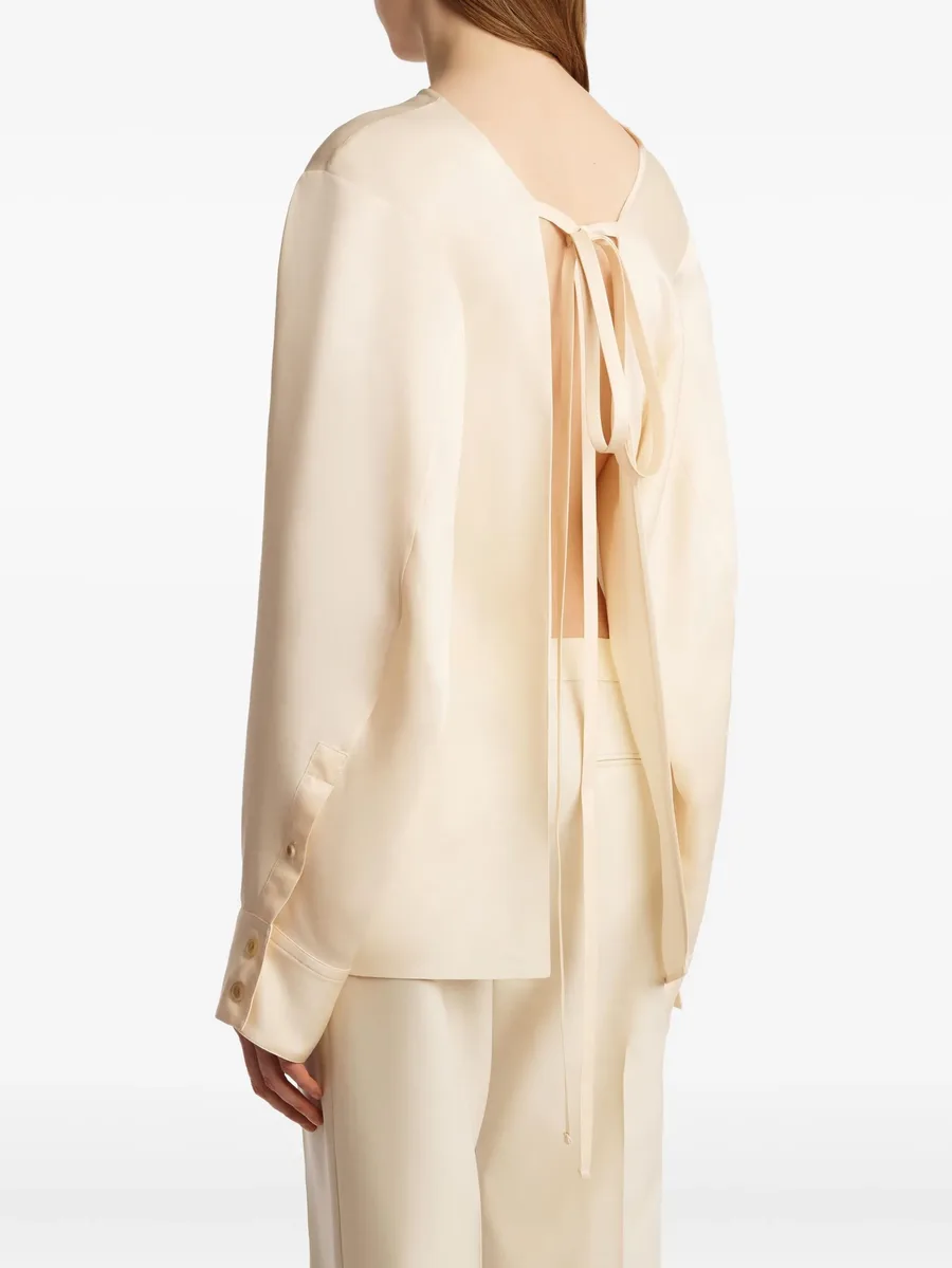 Durion tie-back blouse 7