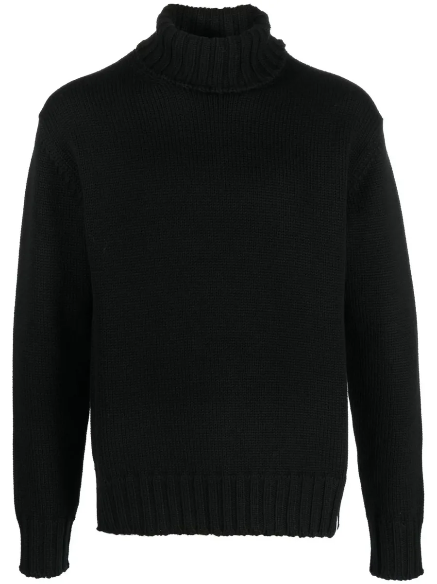Over turtleneck sweater 1