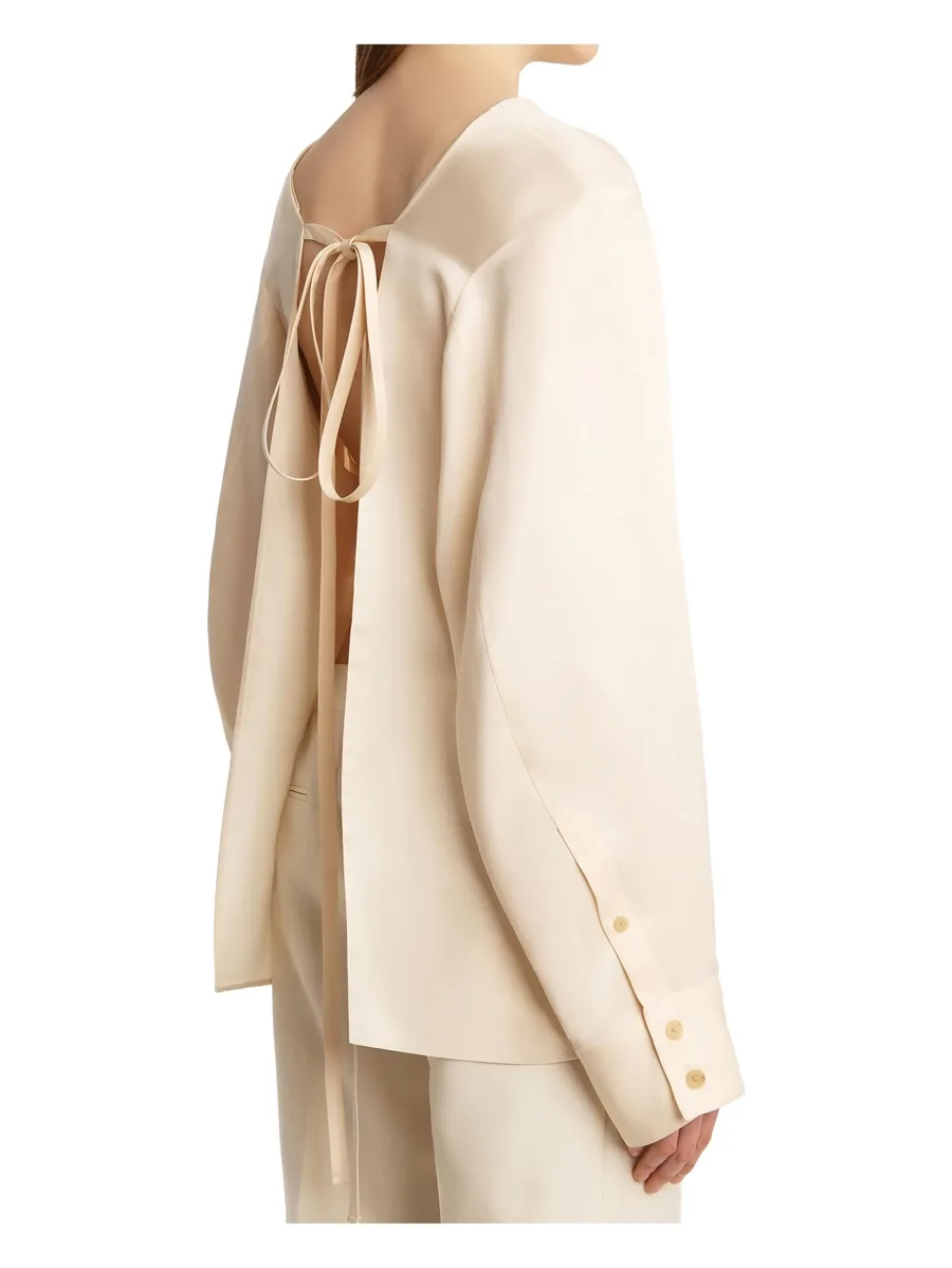Durion tie-back blouse 1