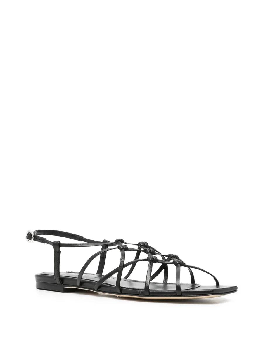 Anisa strappy leather sandals 4