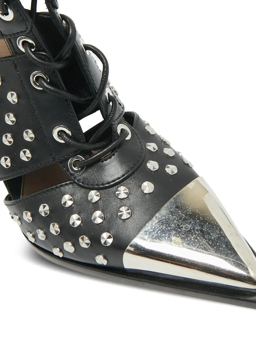 cut-out studded ankle boots 3