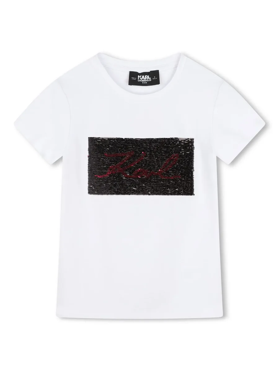 футболка Signature с пайетками 6