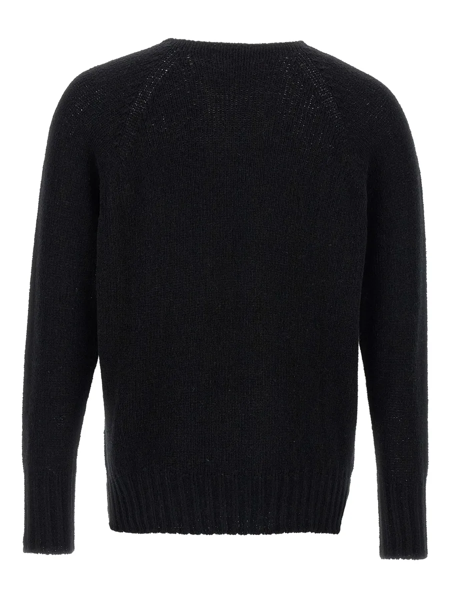 V-neck bouclé sweater 3