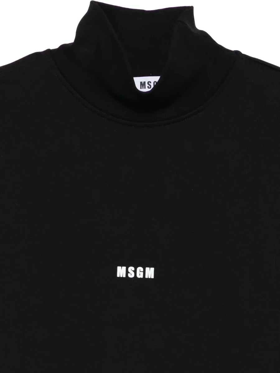 logo-detail high-neck sweatshirt 5
