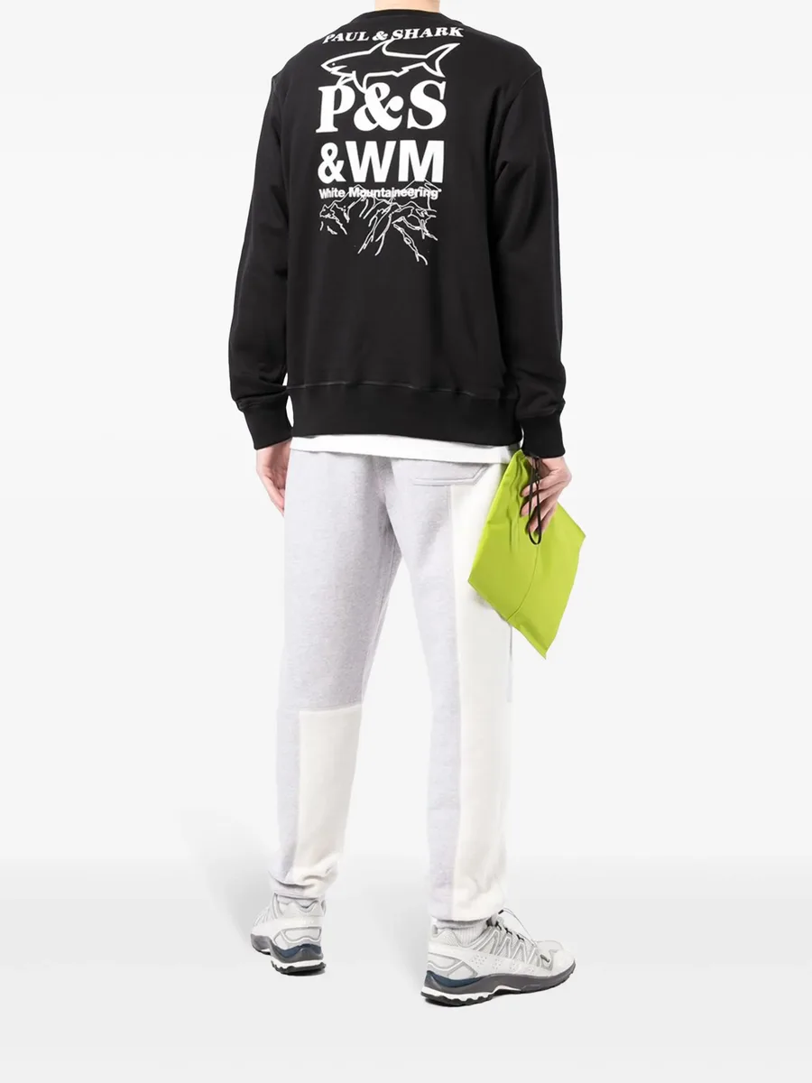 x Paul & Shark logo-print sweatshirt 3