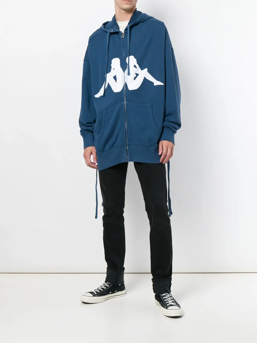logo print hoodie 3