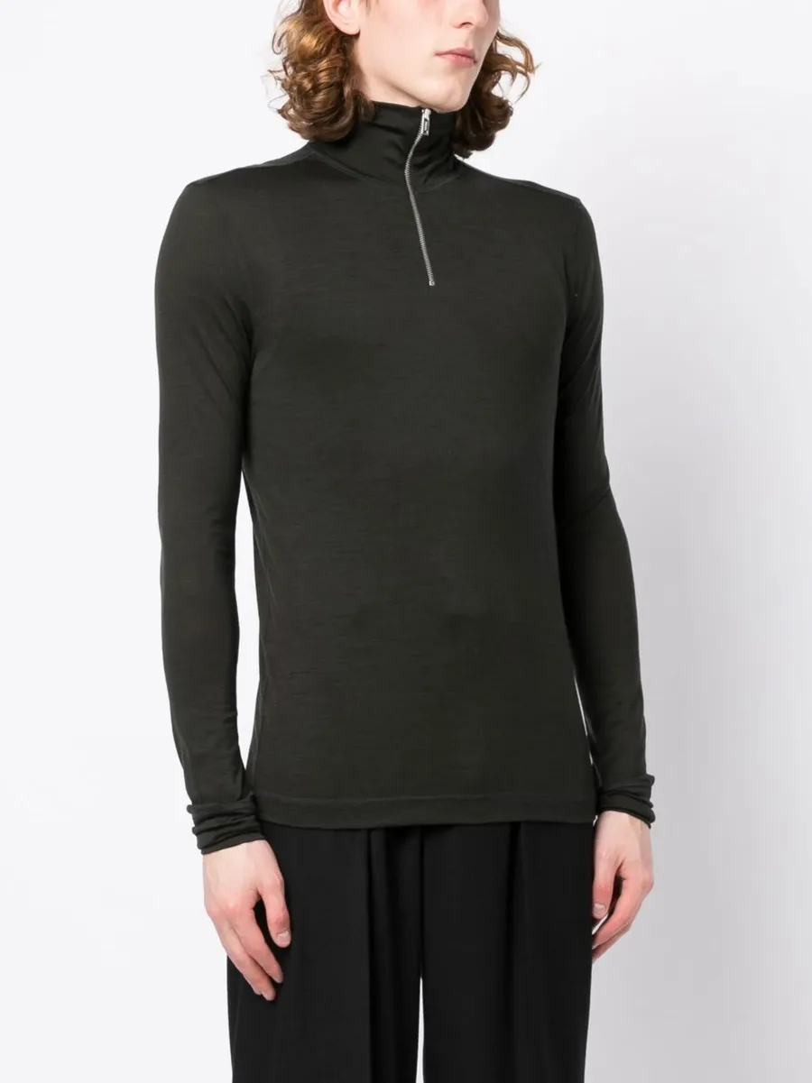 high-neck wool top 5