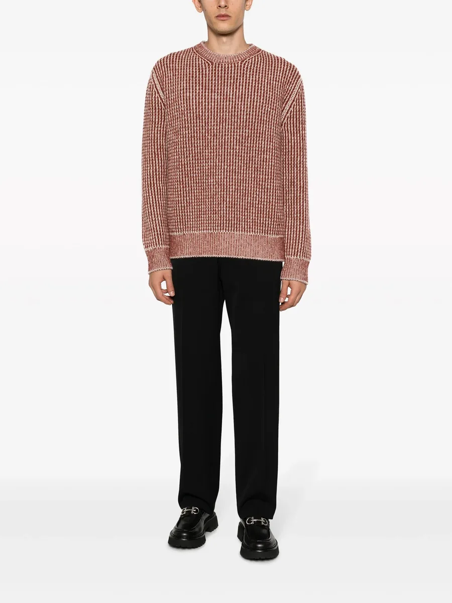 jacquard-knit cashmere jumper 4