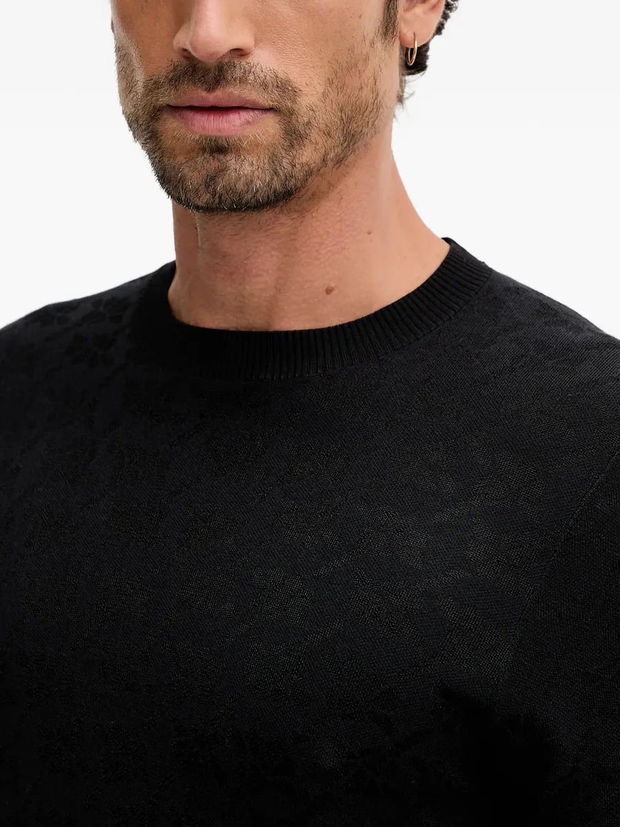 Cahilo jacquard knit sweater 7