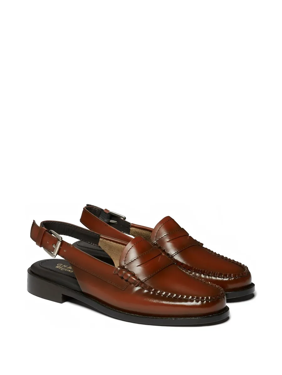 Weejuns slingback penny loafers 3