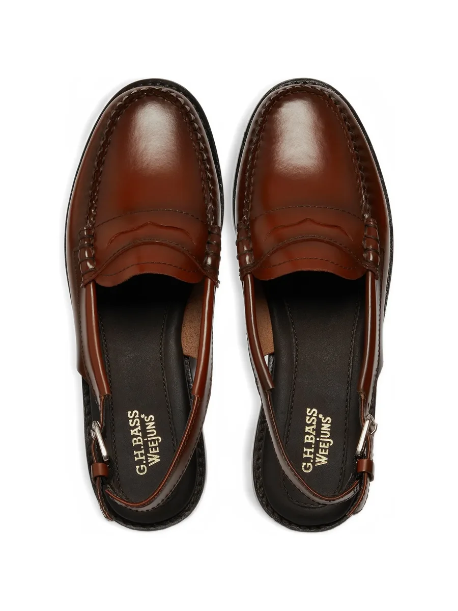 Weejuns slingback penny loafers 7