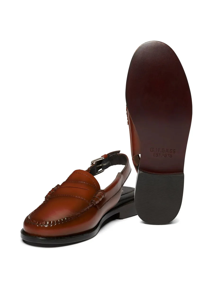 Weejuns slingback penny loafers 10
