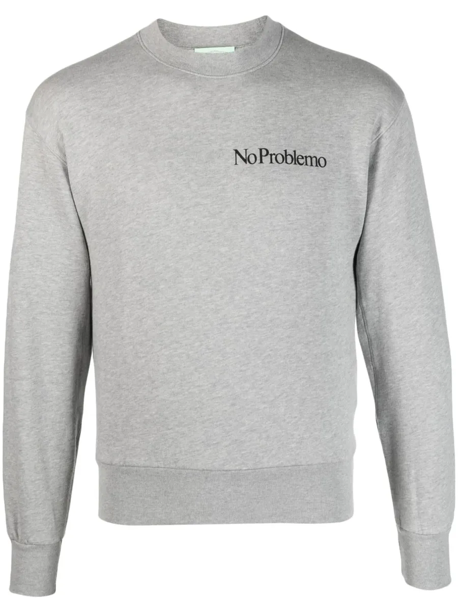 No Problemo print sweatshirt 1