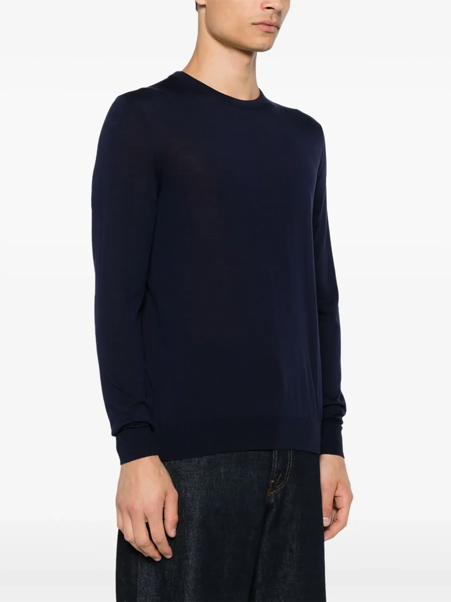 crew-neck long-sleeve sweater 5