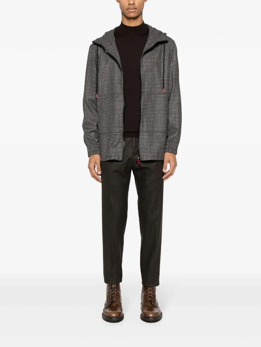 high-neck cashmere-silk jumper 4