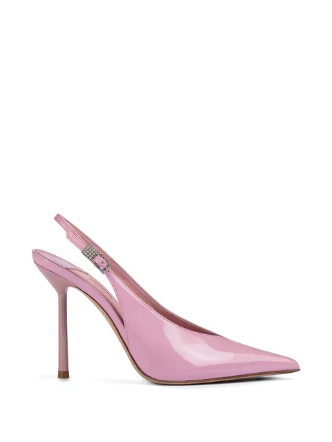 Clivage buckled slingback pumps