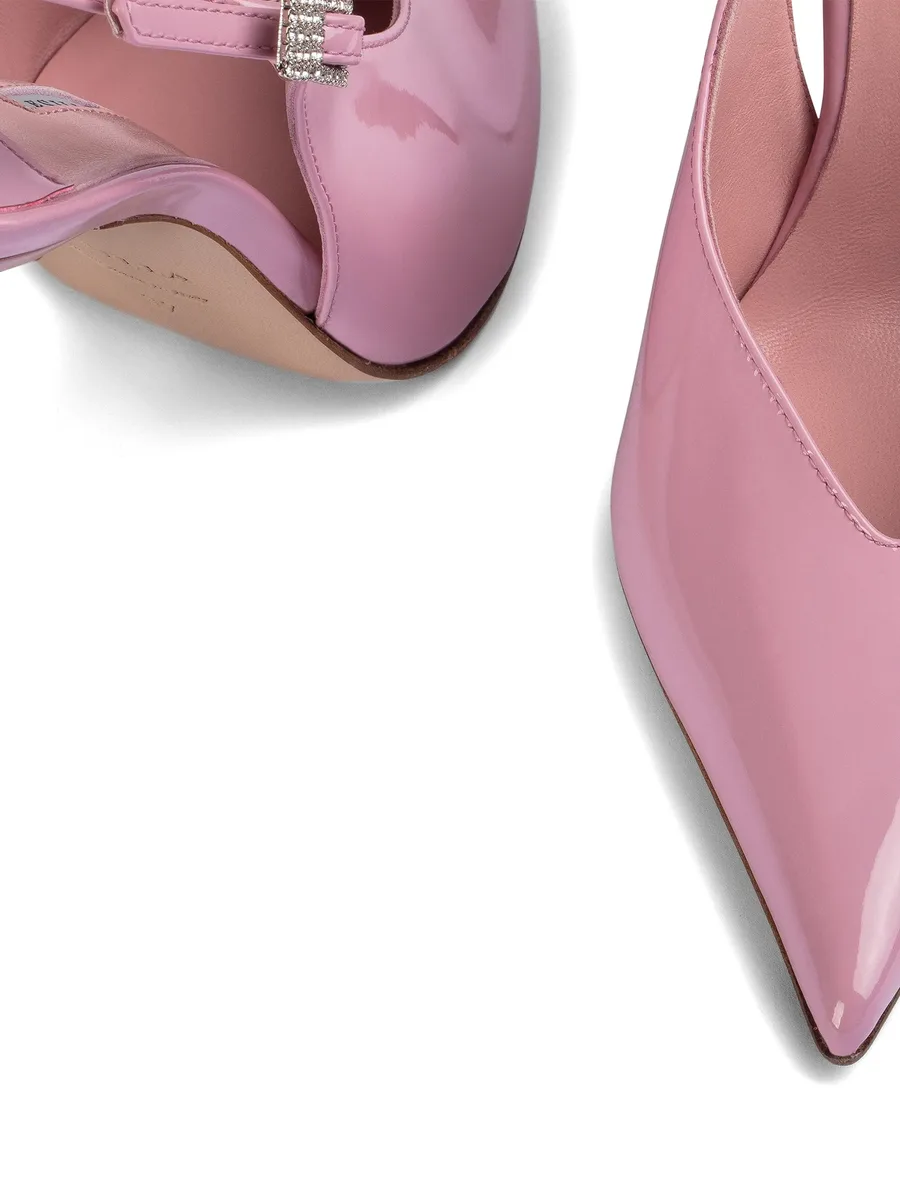 Clivage buckled slingback pumps 7