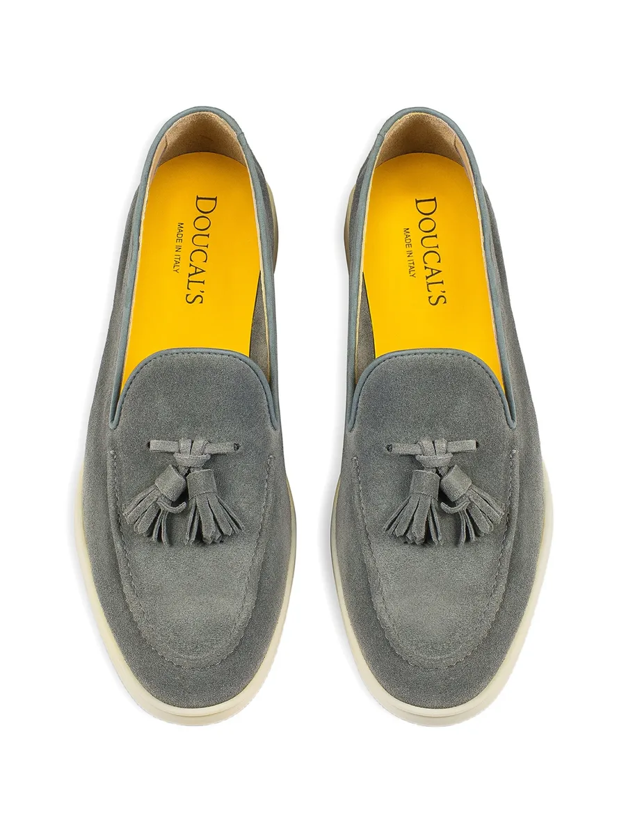 tassel-detail suede loafers 6