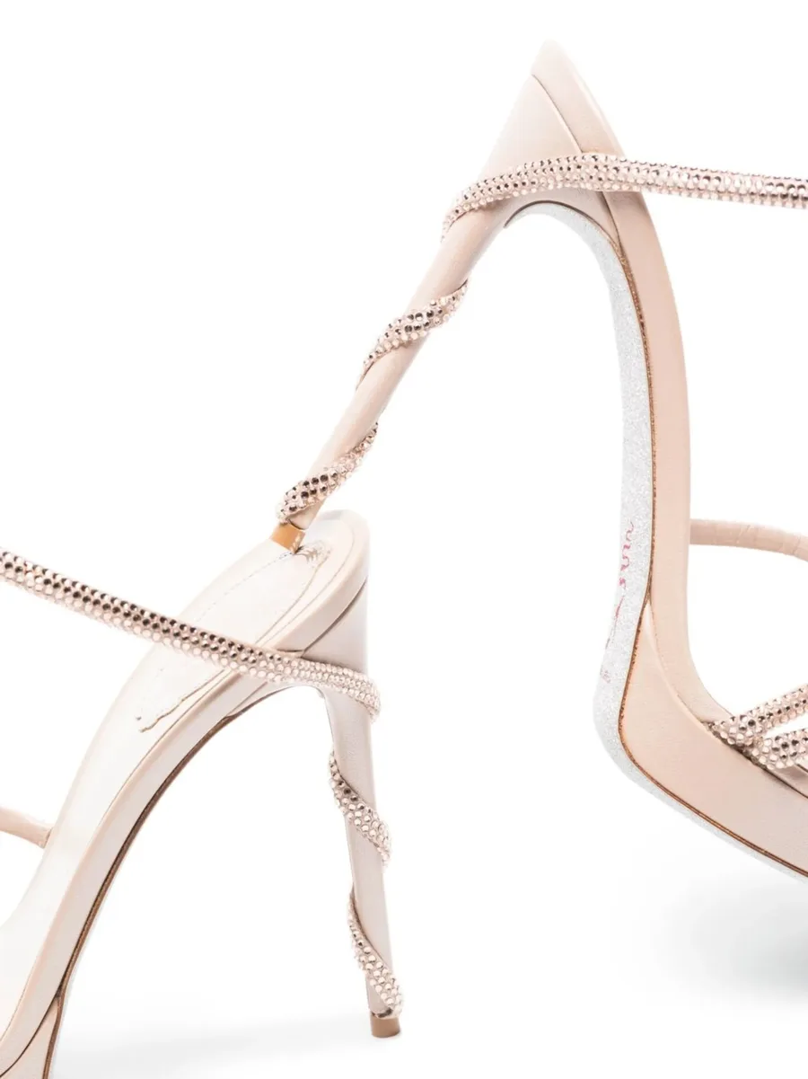 crystal-embellished 120mm stiletto sandals 7