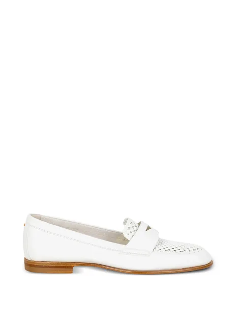 white loafers