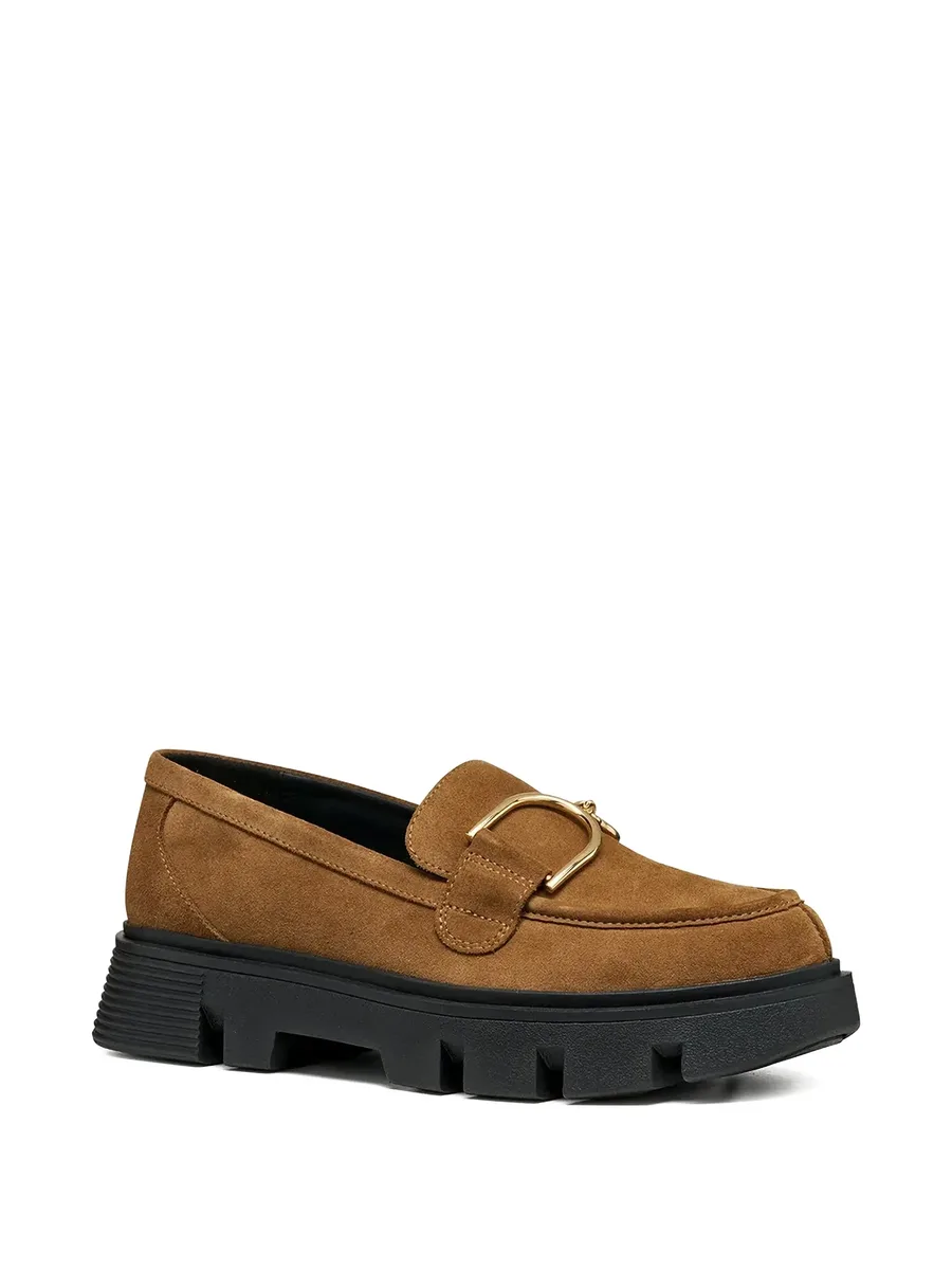 Vilde buckle lug-sole loafers 3