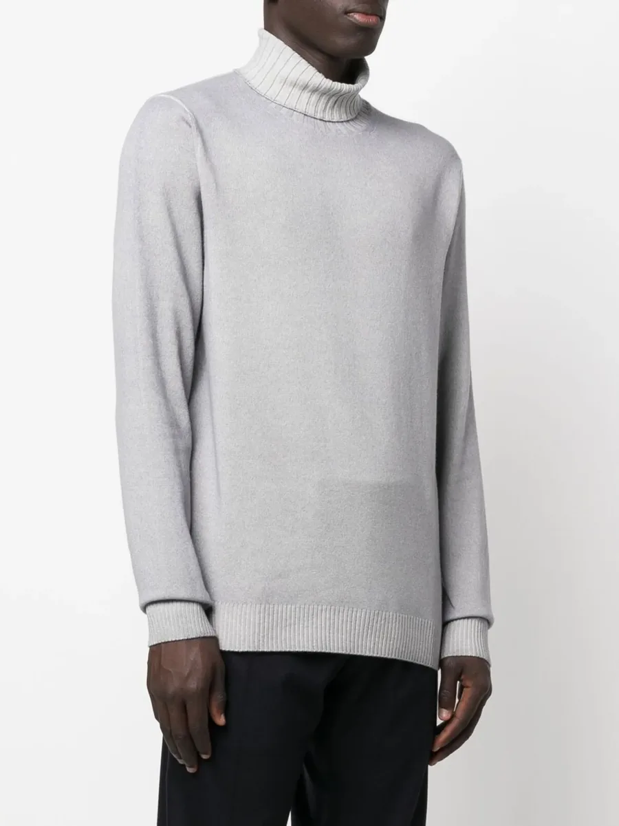 fine-knit roll-neck jumper 5
