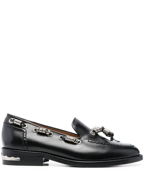 AJ1230 leather loafers
