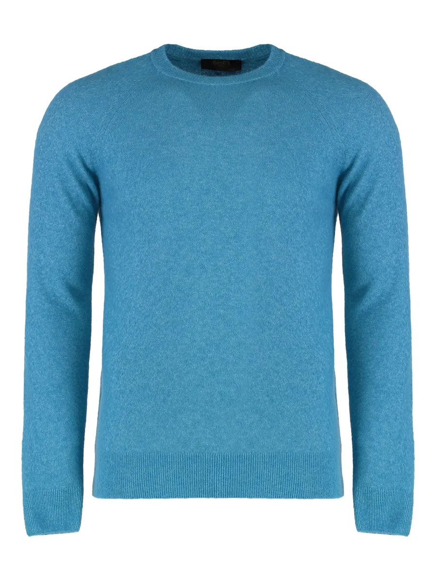 ribbed crew-neck sweater 1