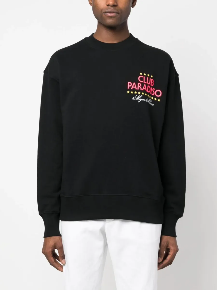 logo-print sweatshirt 6