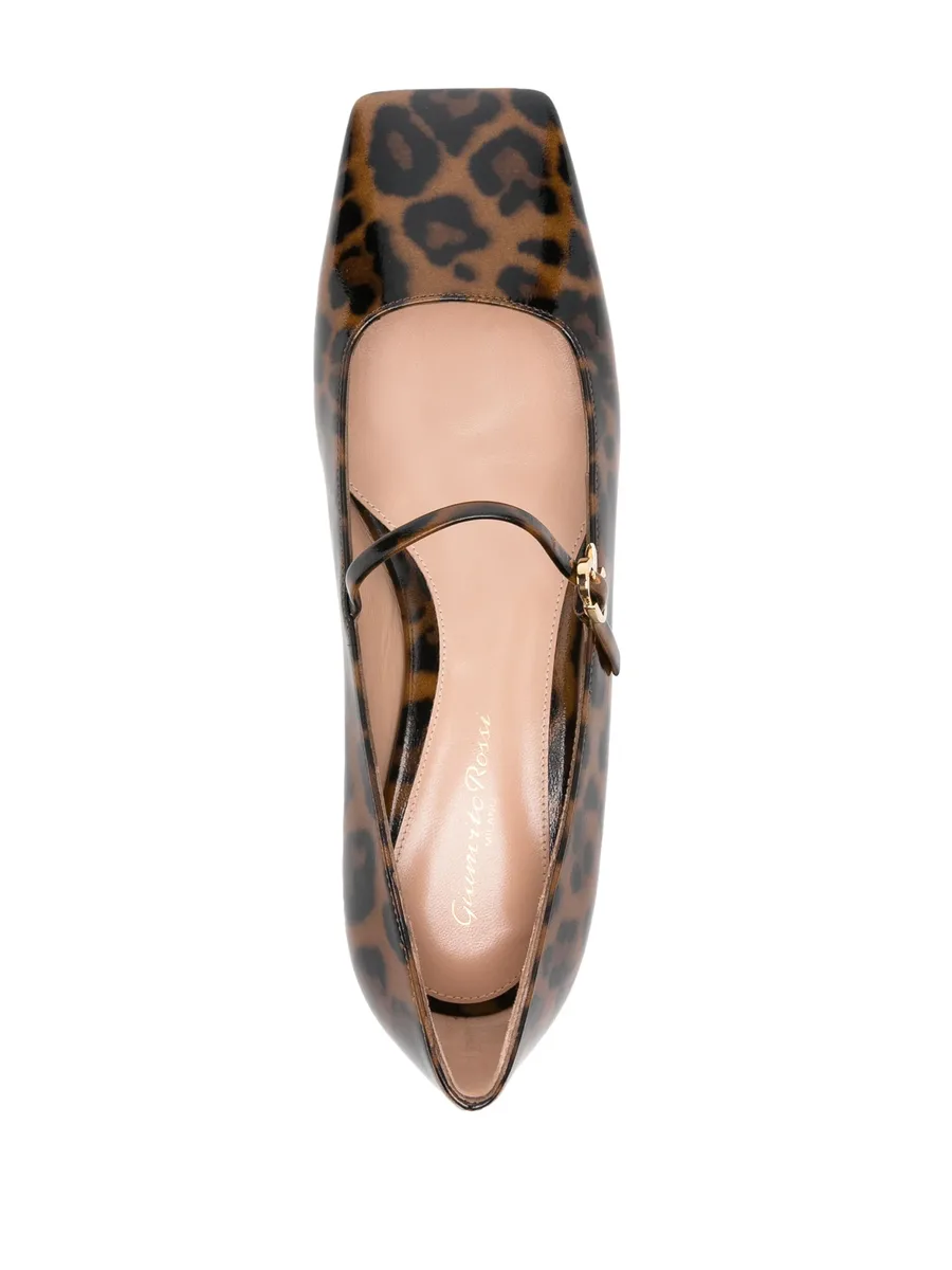 Carla leopard-print ballerinas 7