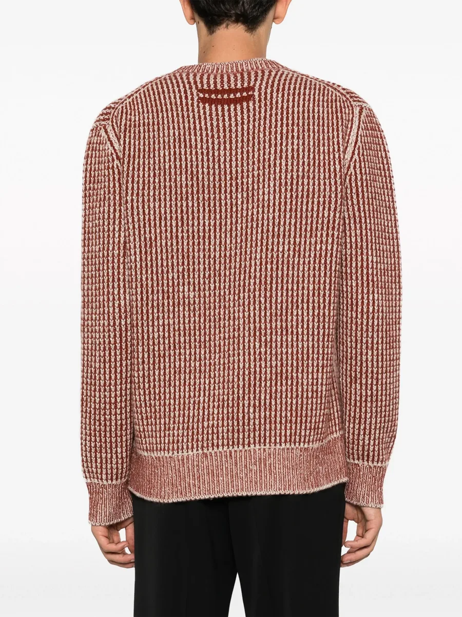 jacquard-knit cashmere jumper 7