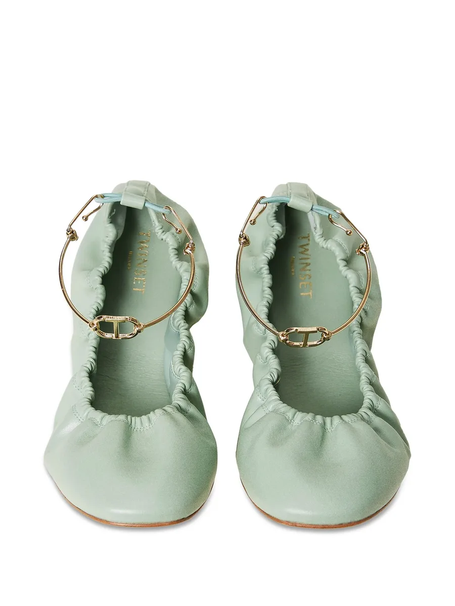 ankle-strap ballet flats 7