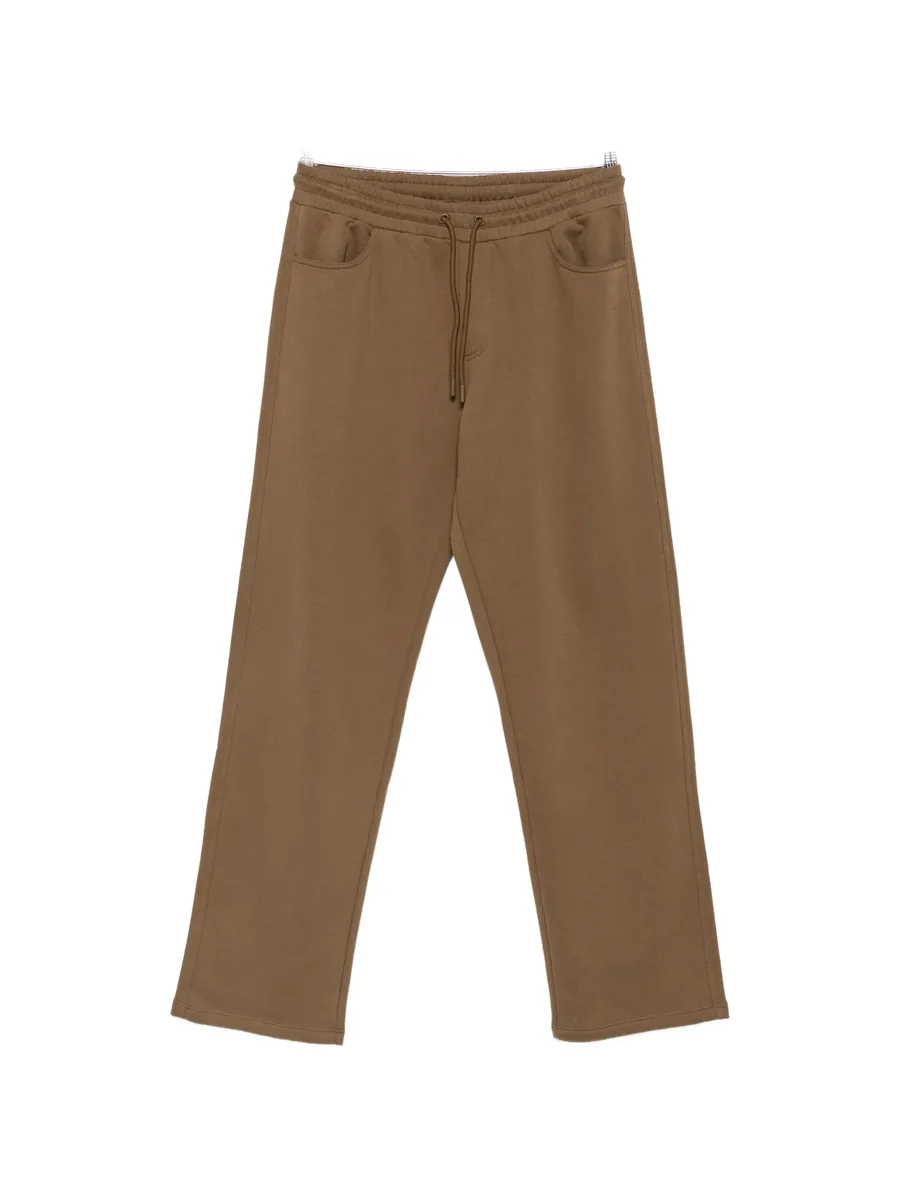 drawstring-waist track pants 1