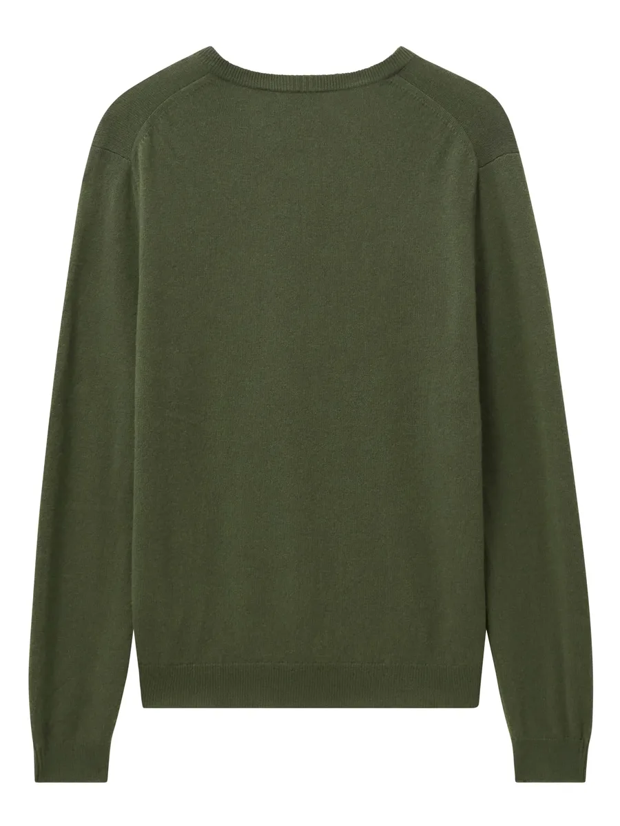 V-neck cashmere jumper 3