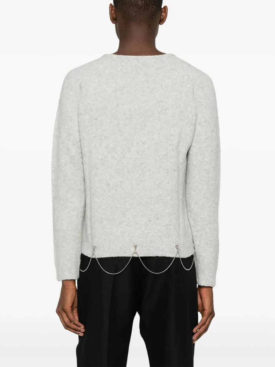 crystal-embellished wool-blend jumper 7