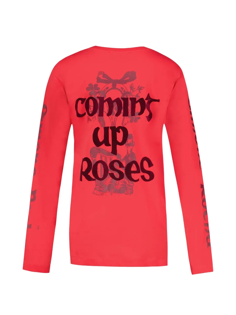 футболка Coming Up Roses с длинными рукавами 2