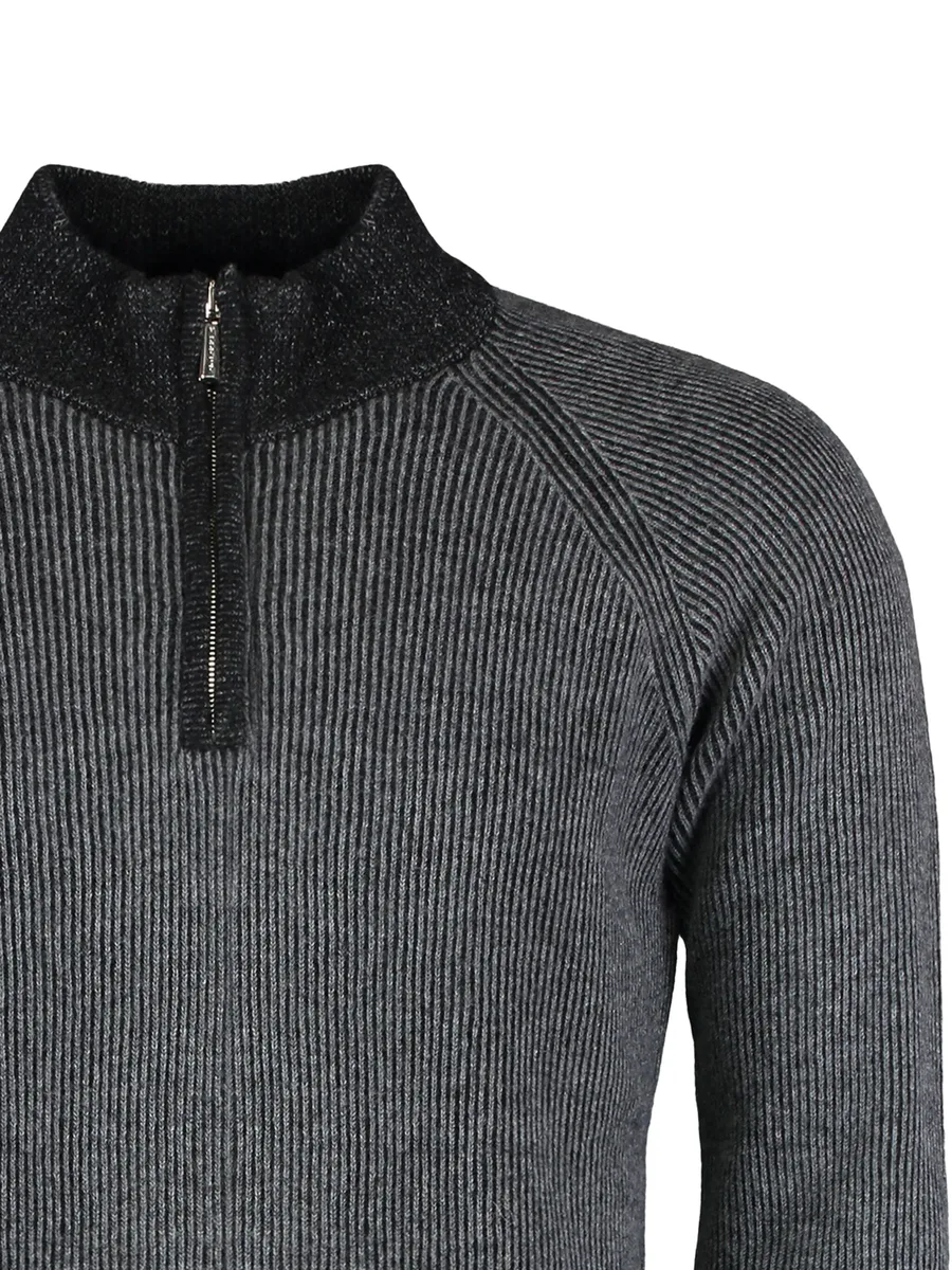 rib-knit sweater 3