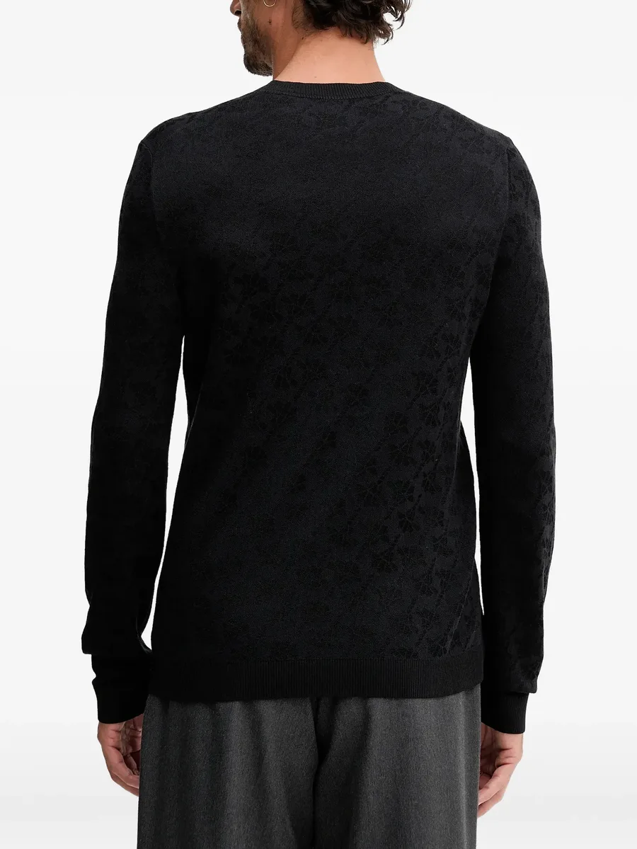 Cahilo jacquard knit sweater 5