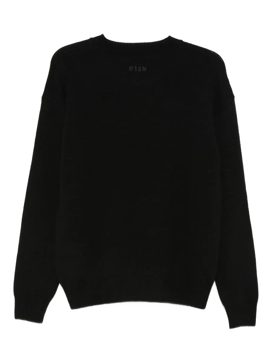 crew-neck logo sweater 3