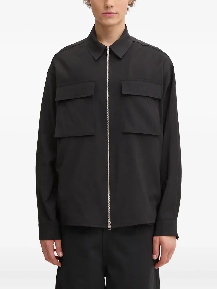 zip-fastening shirt jacket 6