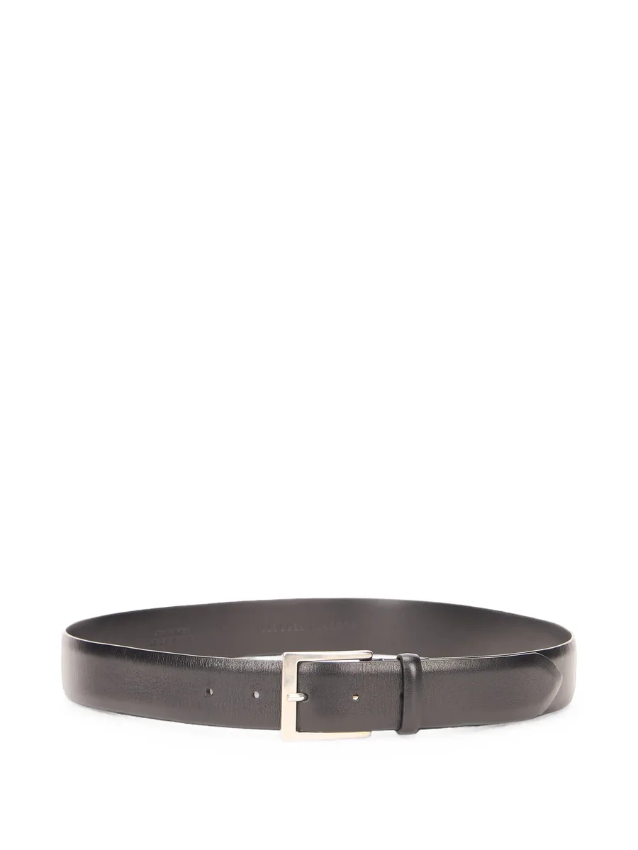buckle-fastening leather belt 1