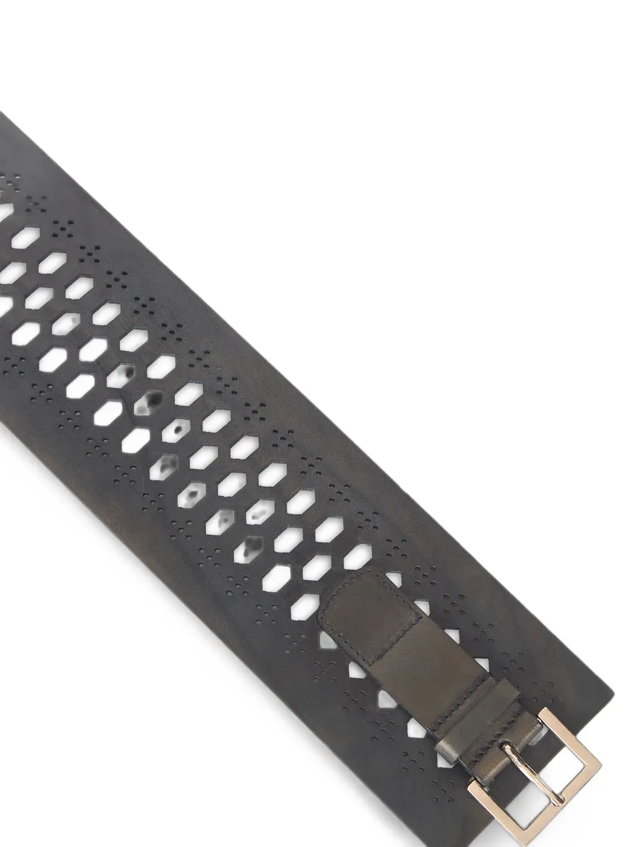 geometric cut-out belt 2