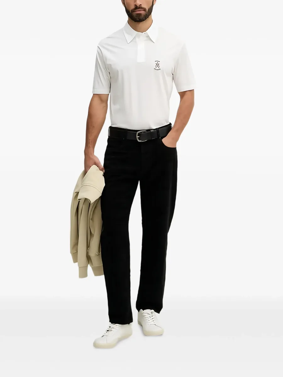 logo polo shirt 3