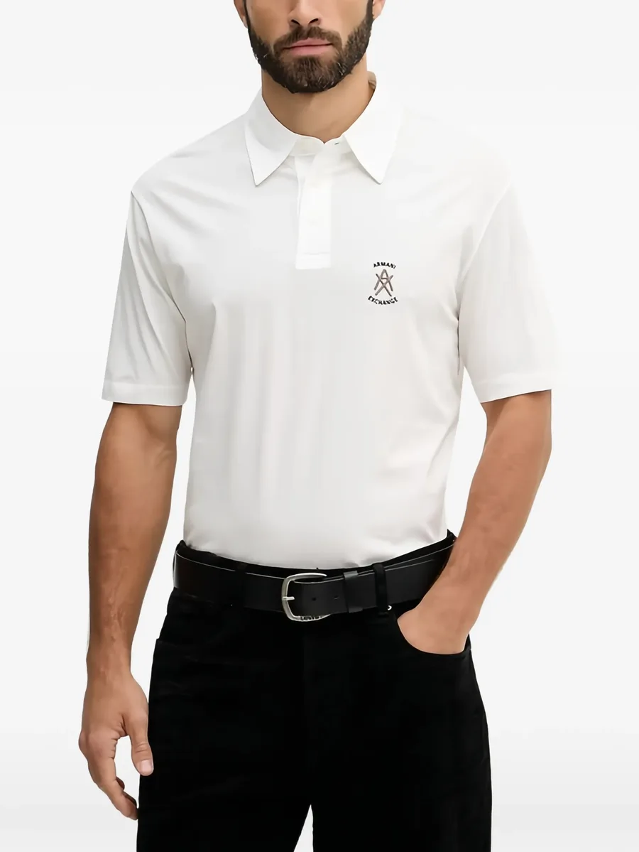 logo polo shirt 1
