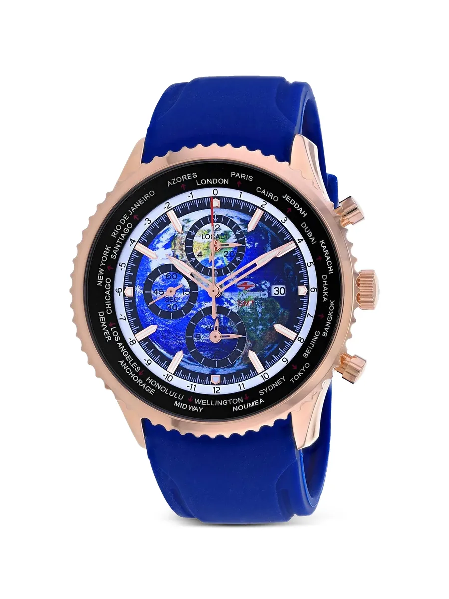 наручные часы Meridian World Timer GMT 47 мм 1