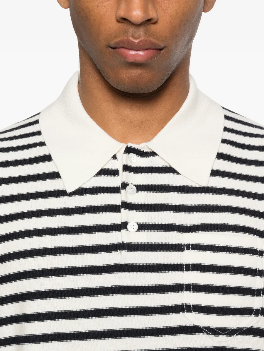 striped pocket polo shirt 9
