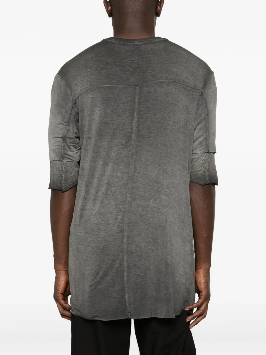 940 raw-cut double-layer T-shirt 7