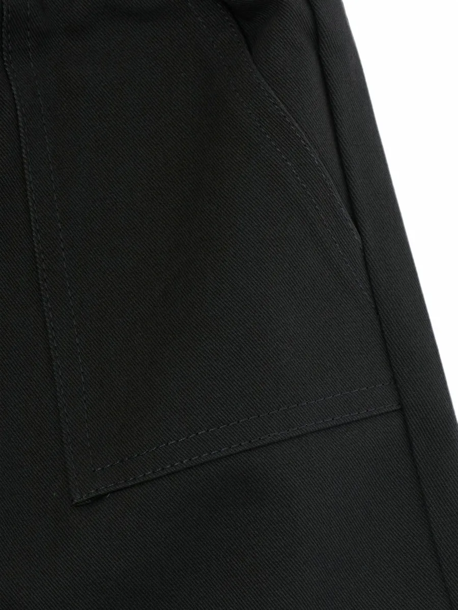 elasticated-waistband trousers 3
