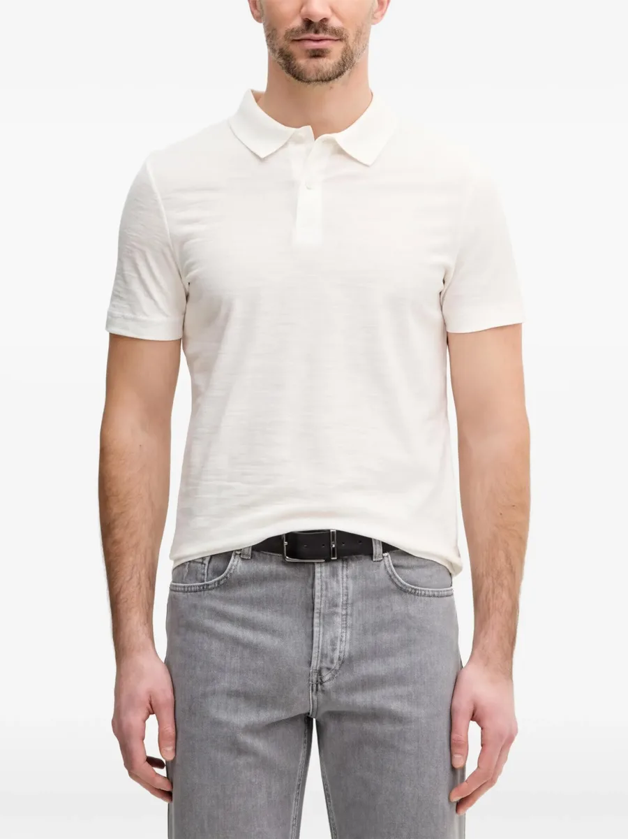 button-up polo shirt 1